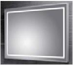 Зеркало Promiro Lightness 2 60х90